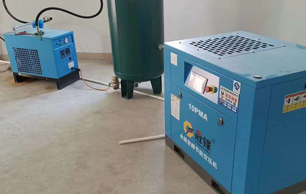 永磁變頻螺桿空壓機助力廣州達瑞生殖技術有限公司口罩生產(chǎn)