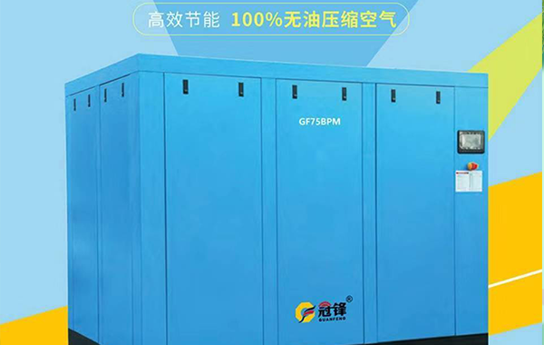 雙級永磁變頻螺桿空壓機3D技術(shù)解析
